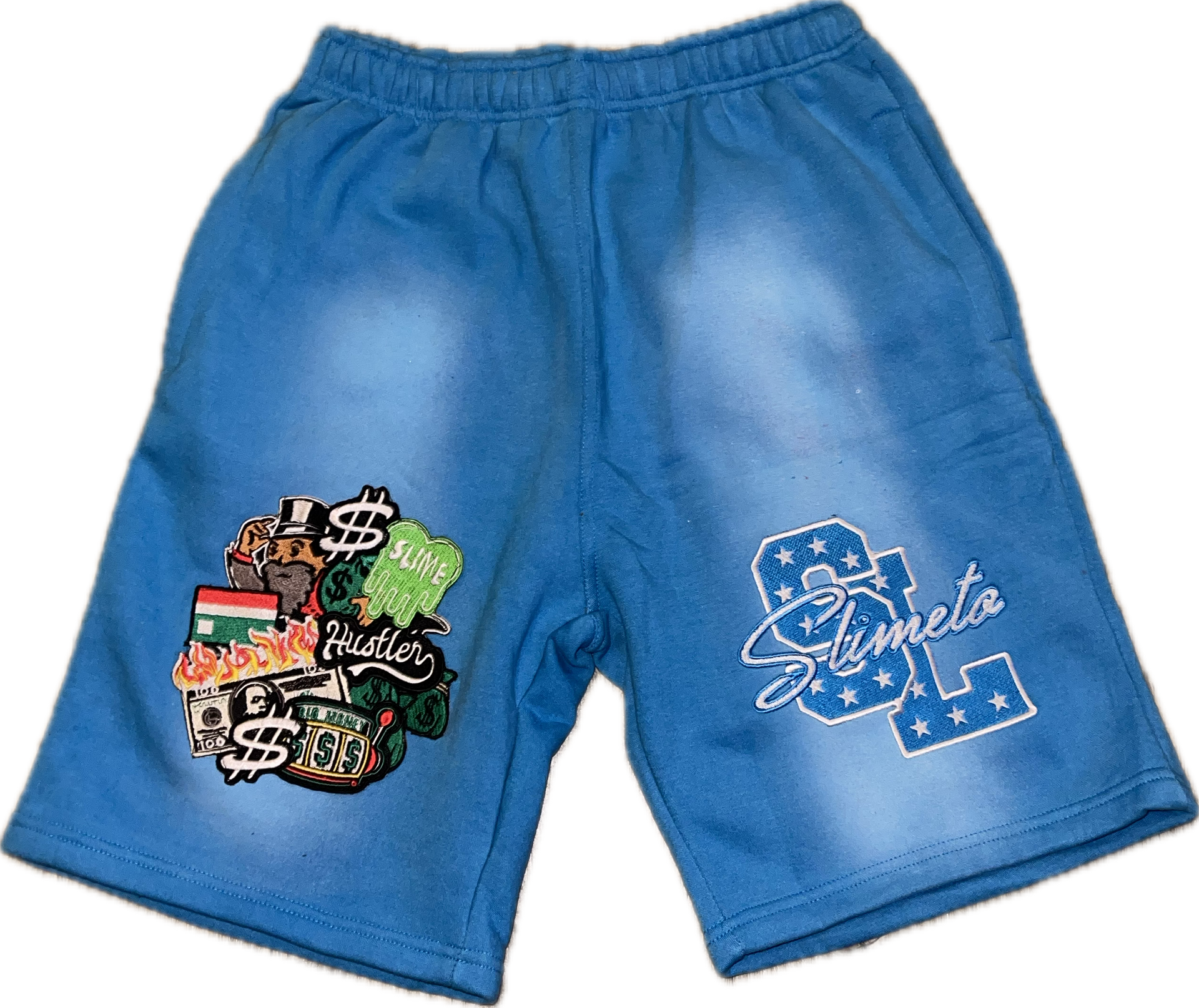 “Turquoise” SlimeLife Shorts