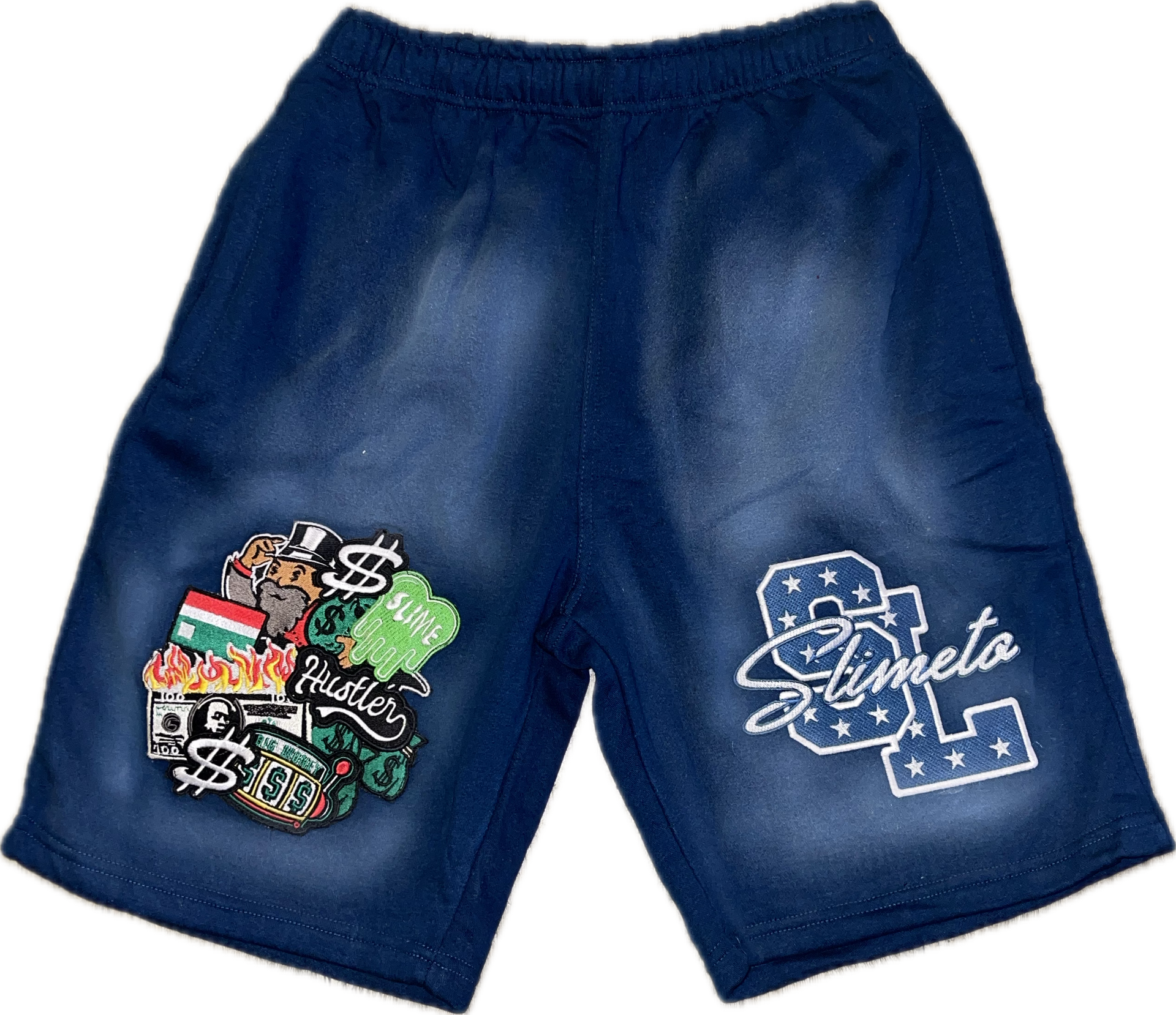 “Dark blue” SlimeLife Shorts