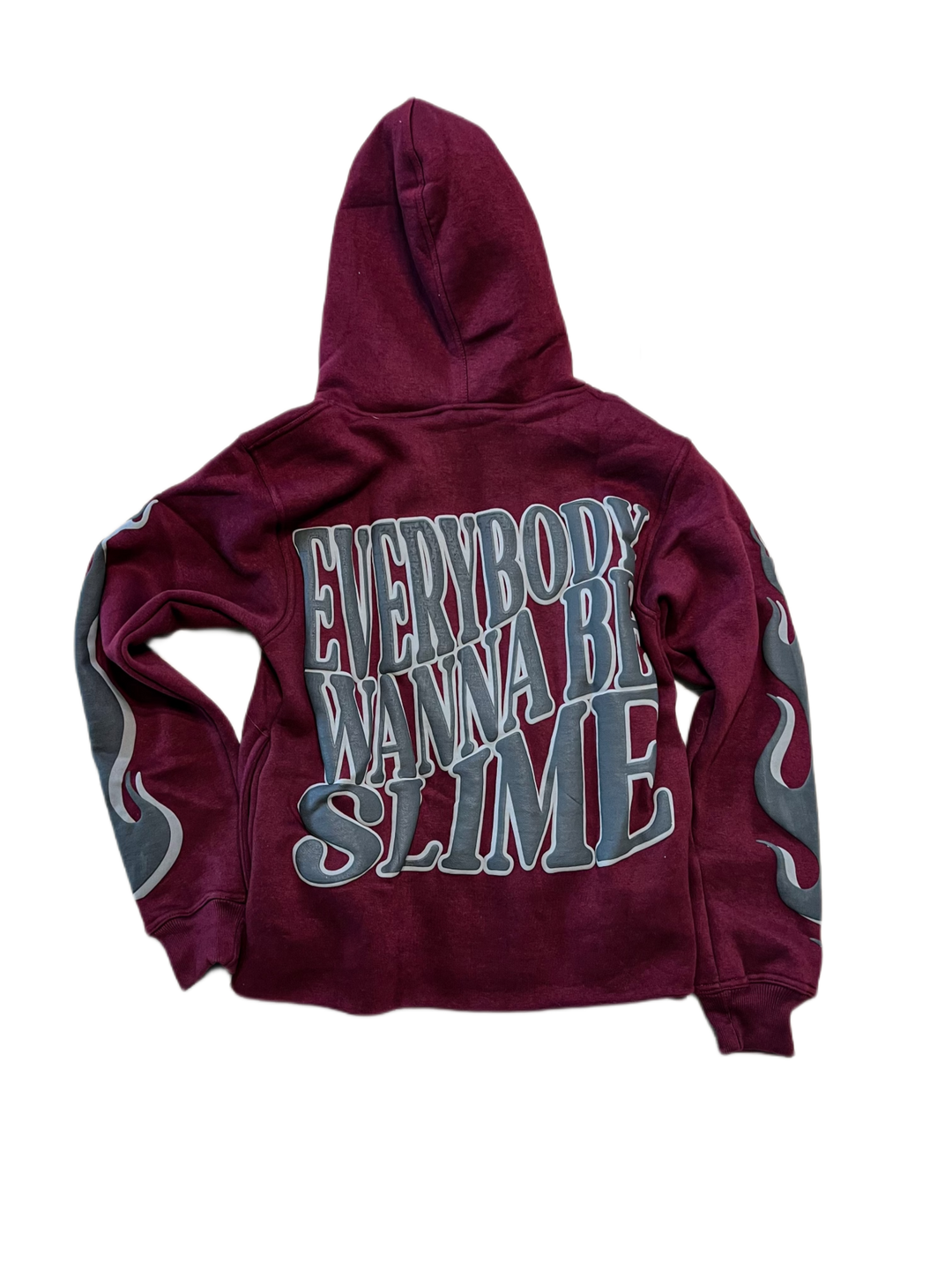 "4 The Streets" Hoodie - Wine Red