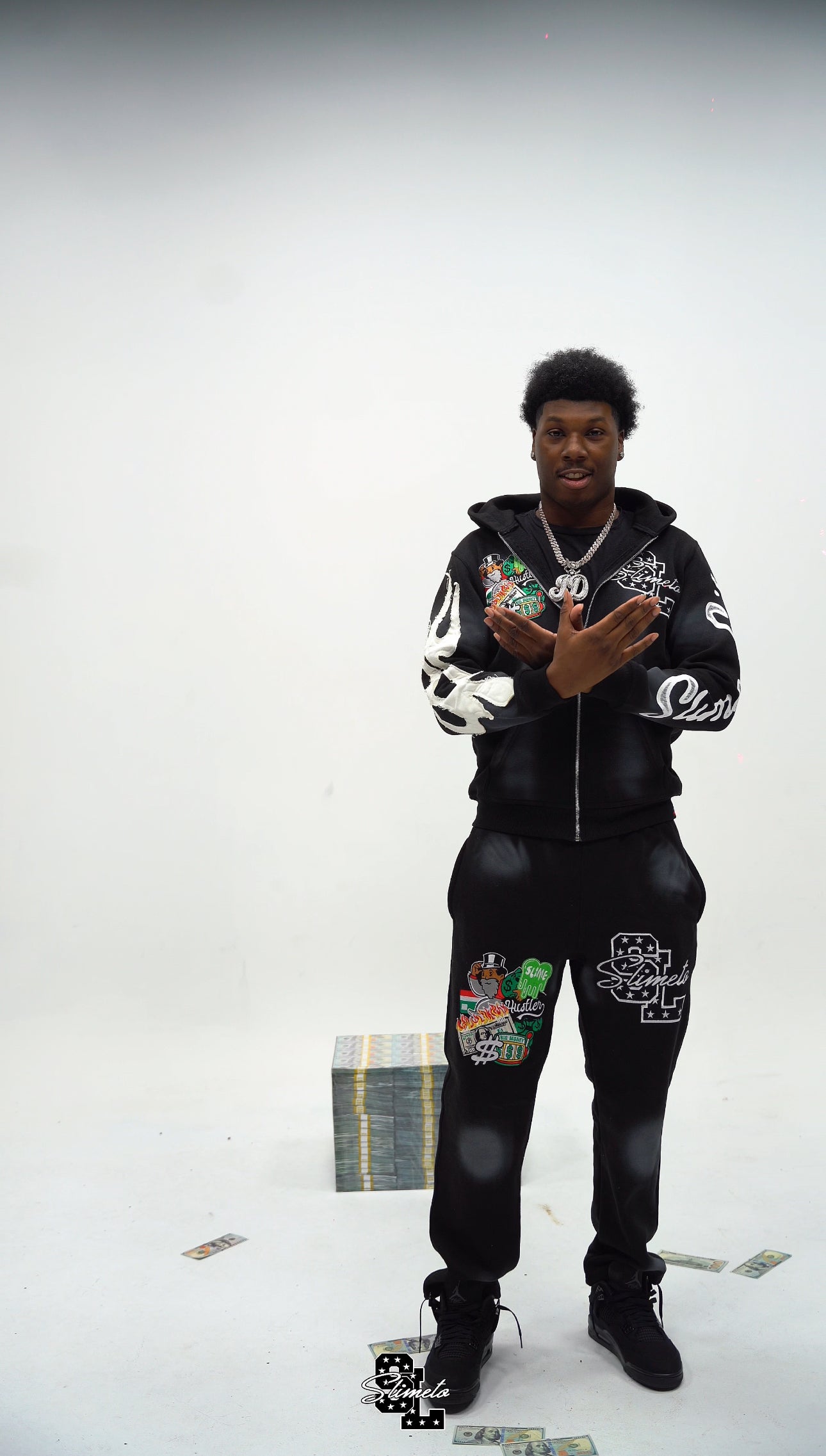 Black” SlimeLife Sweatsuit
