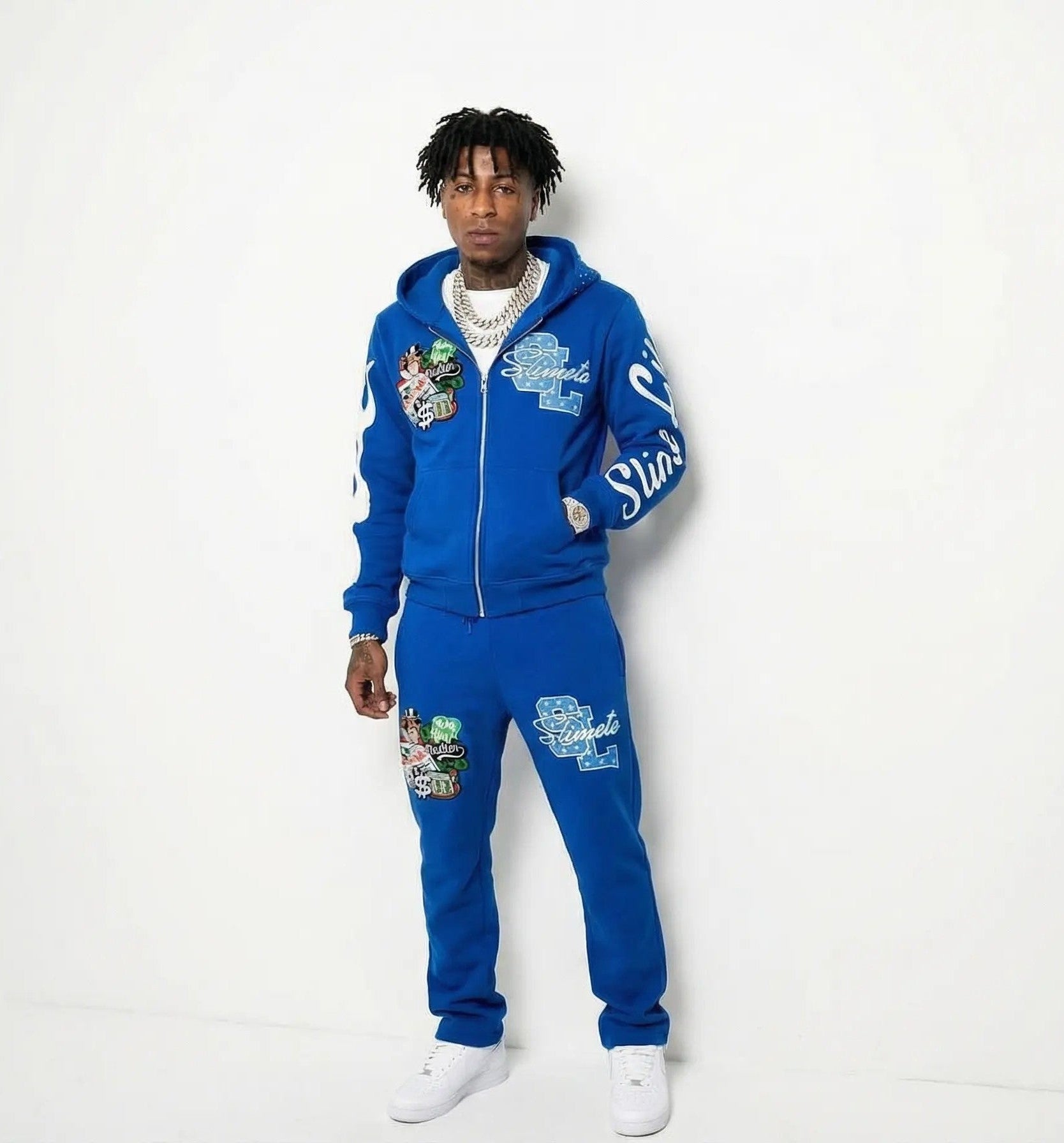 “Royal blue” SlimeLife Sweatsuit