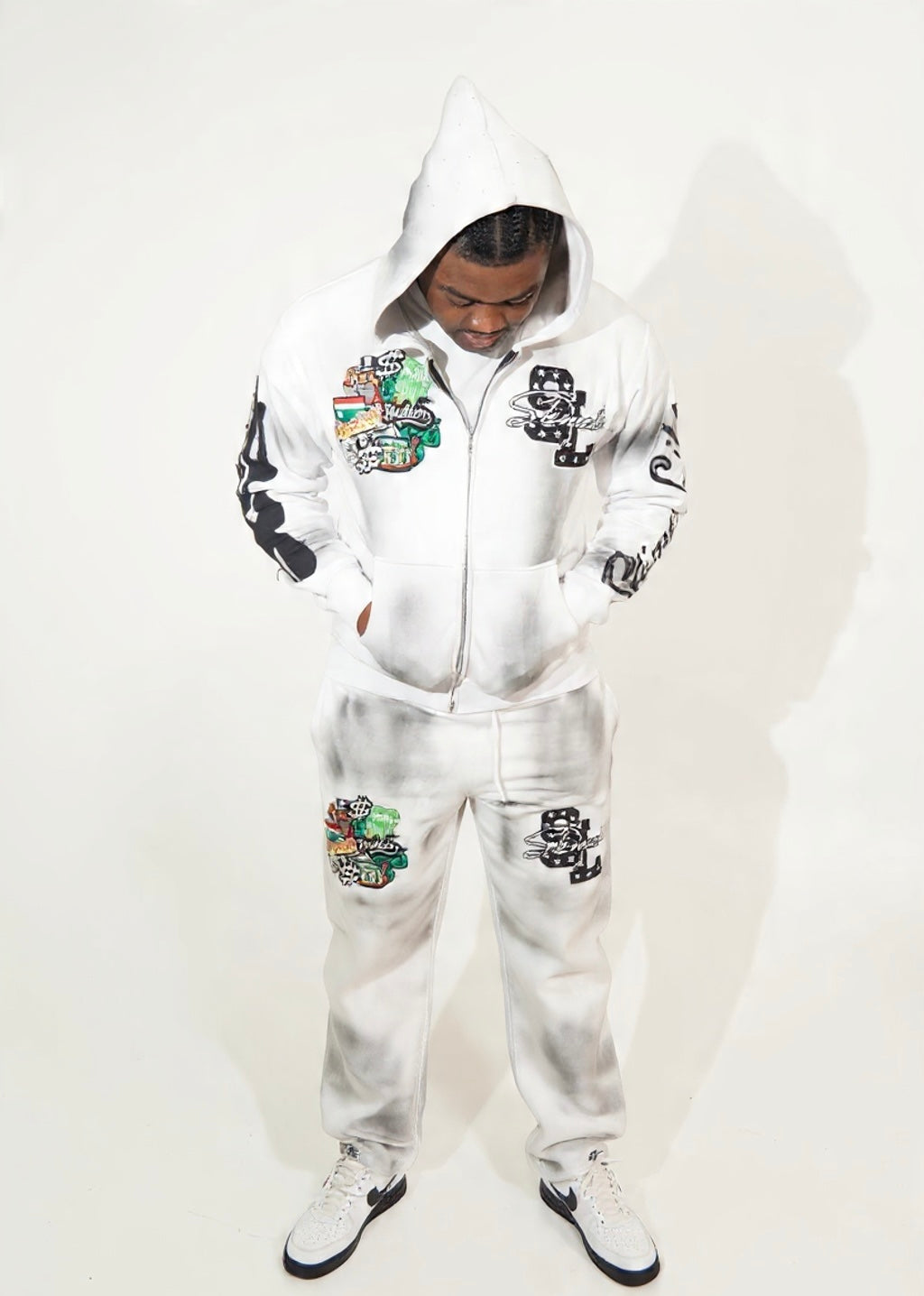 “White” SlimeLife Sweatsuit
