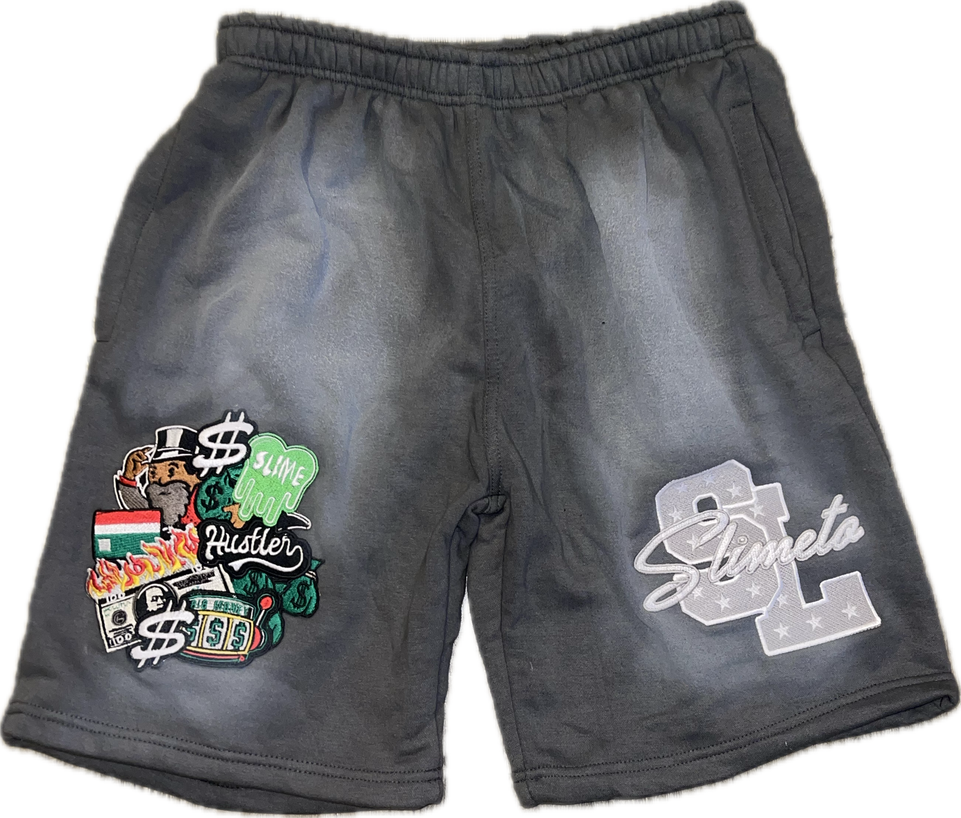 “Grey” SlimeLife Shorts