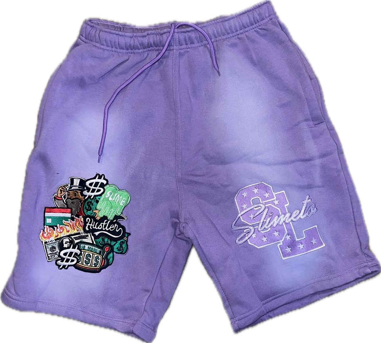 “Light purple” SlimeLife Shorts