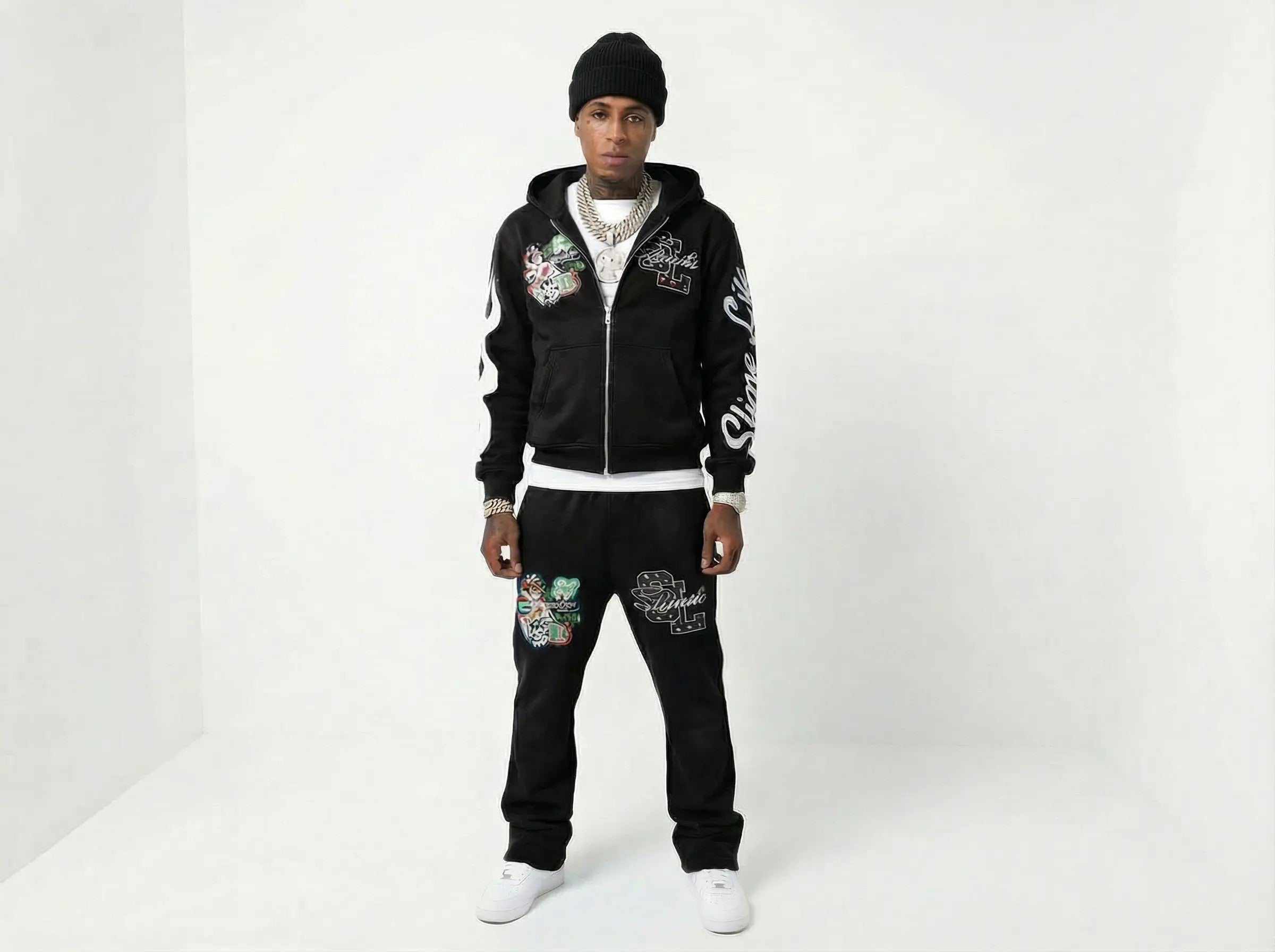 Black” SlimeLife Sweatsuit