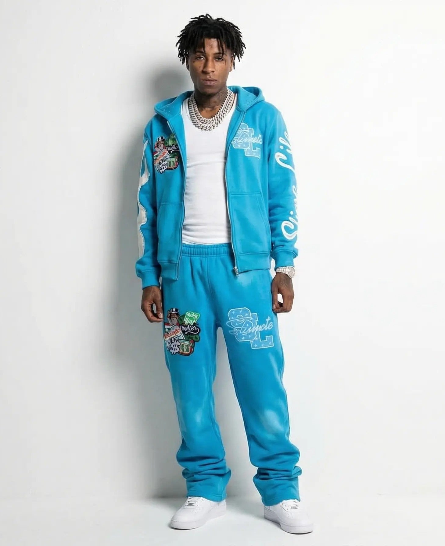 “Turquoise” SlimeLife Sweatsuit