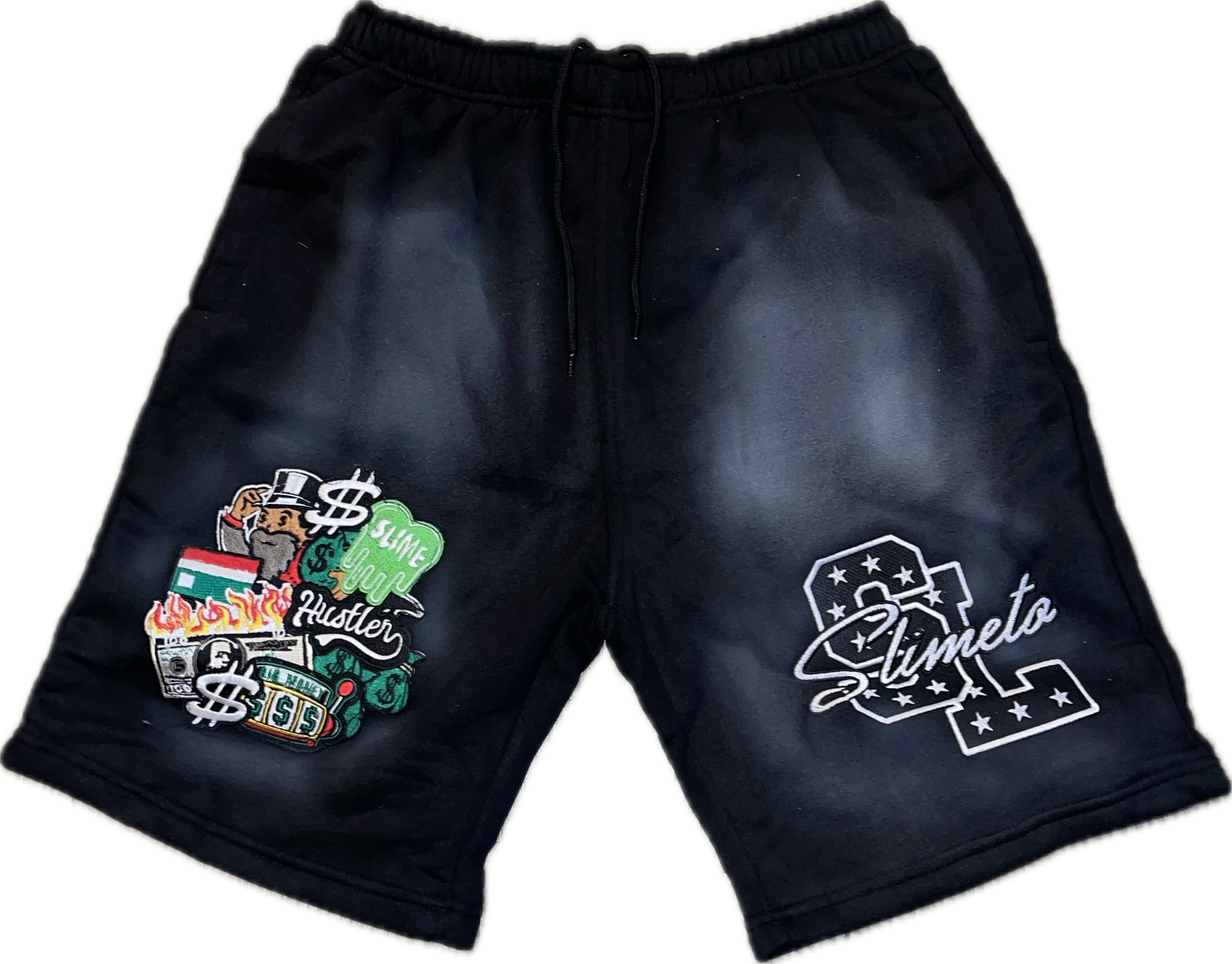 “Black” SlimeLife Shorts
