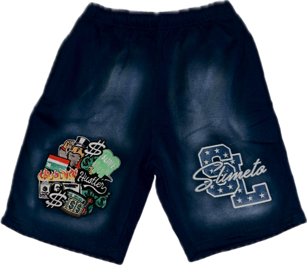 “Navy blue” SlimeLife Shorts