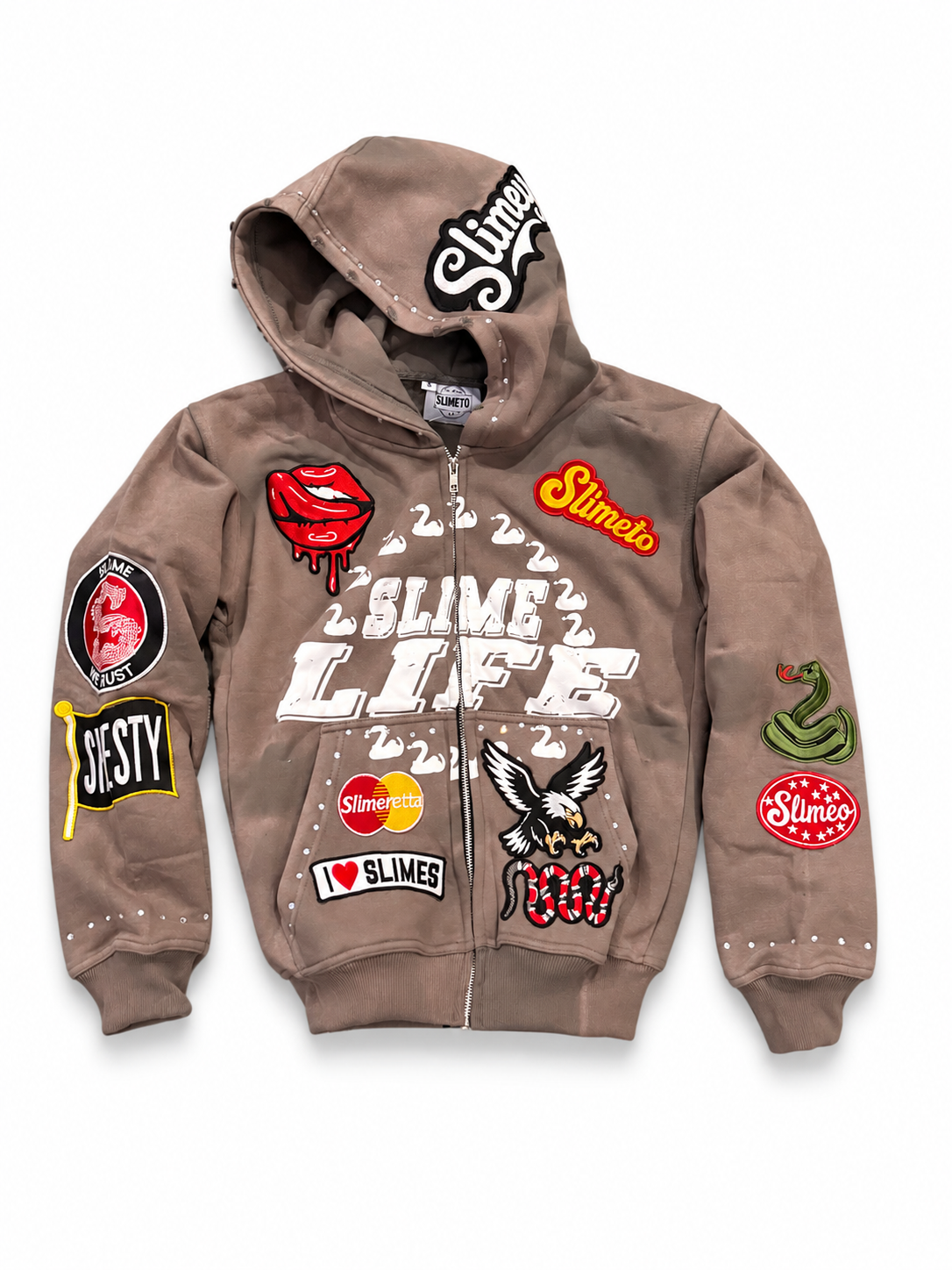 “GREY” SLIMETO CRAZY JACKETS