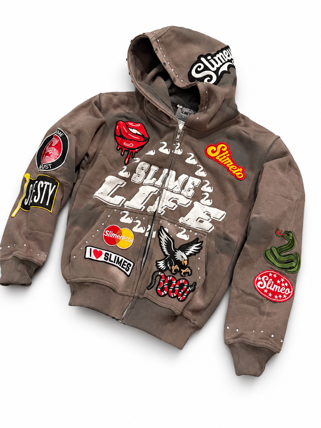 “GREY” SLIMETO CRAZY JACKETS