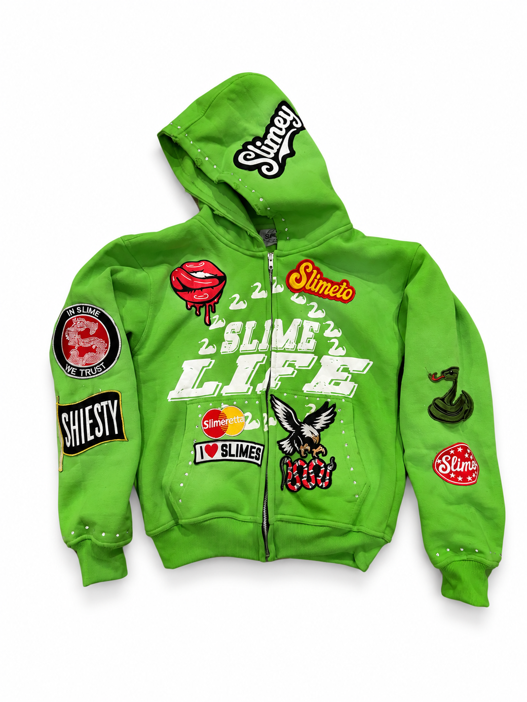 “SLIME GREEN” SLIMETO CRAZY JACKETS