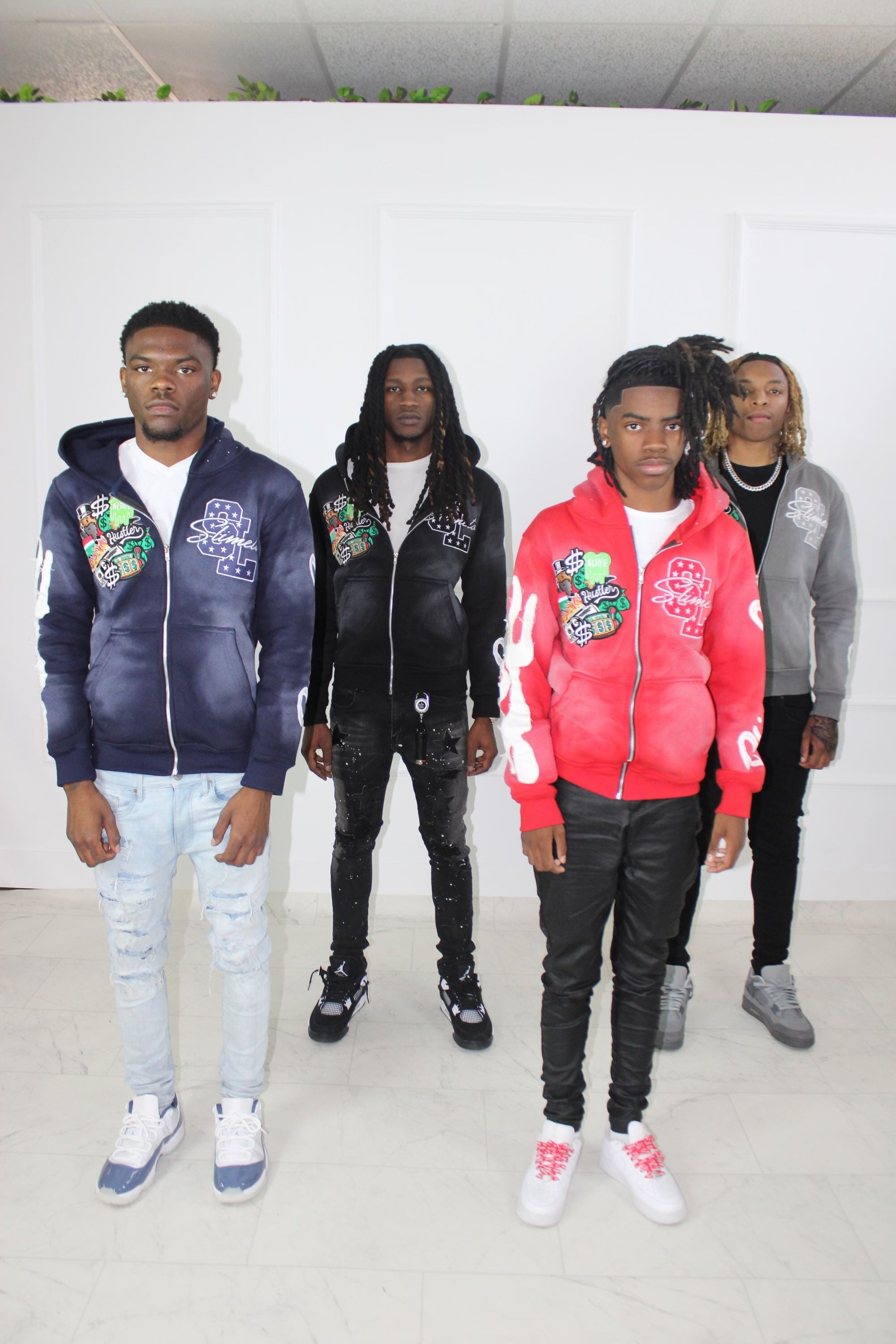 “IN SLIME WE TRUST” Legend Blue & White